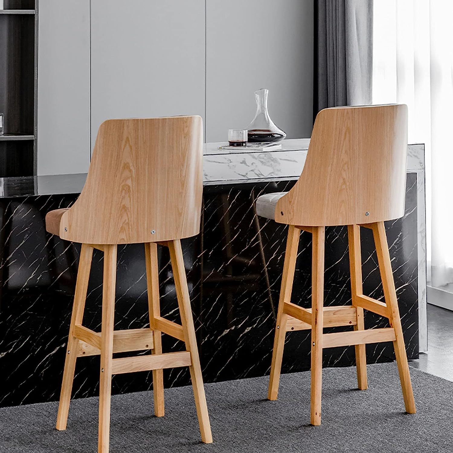 Upholstered Counter Height Bar Stool