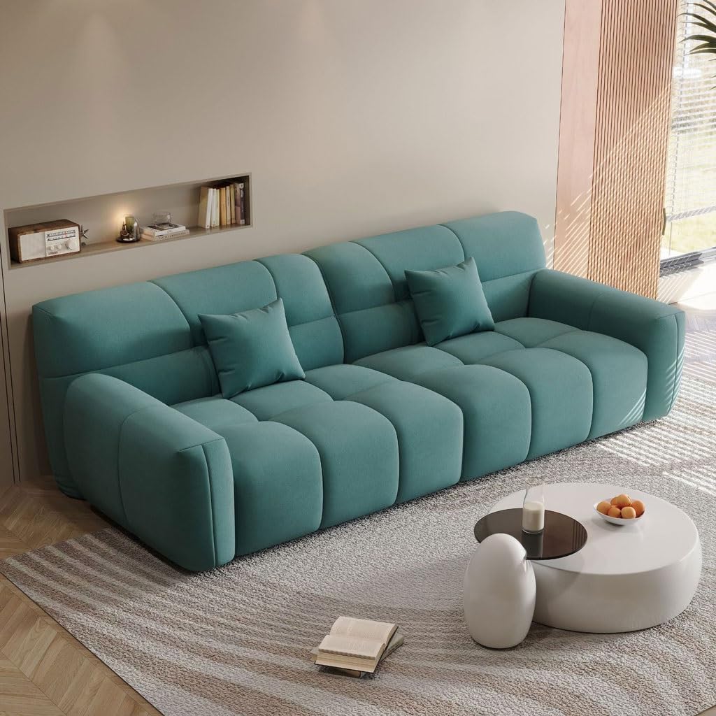 Cream Fabric Lounge Sofa Chair