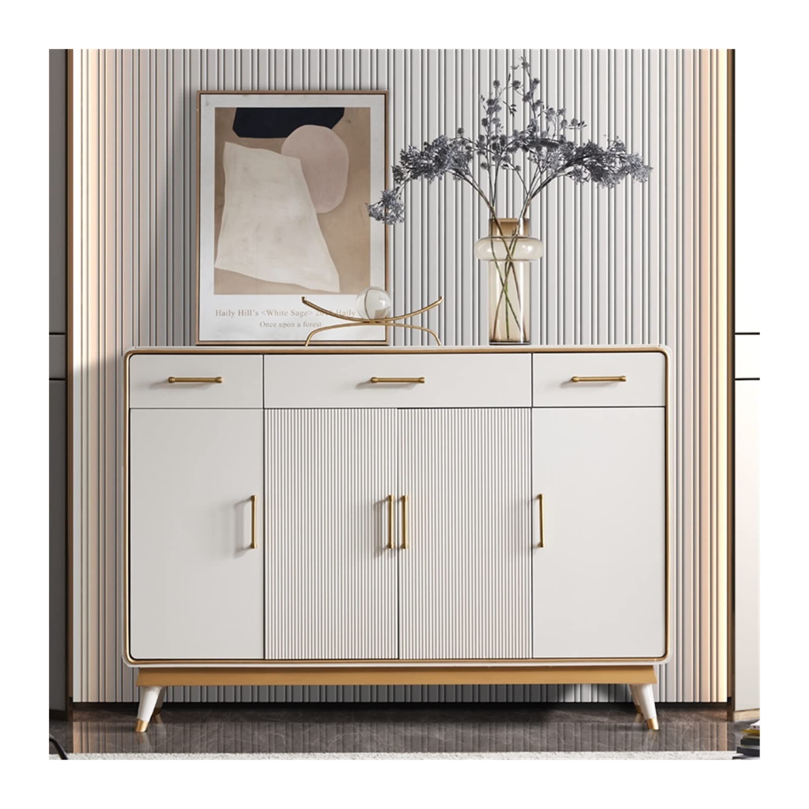 Modern Entryway Shoe Storage Cabinet