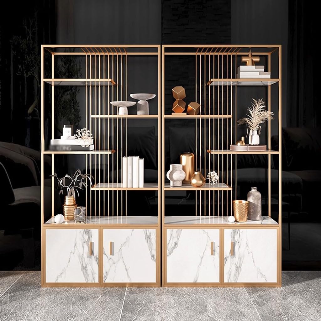 Metal Bookcase Storage Shelf