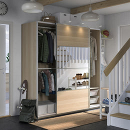 Sliding Door Wardrobe with Mirror
