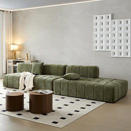 Modular Oversized Sectional Sofa with Chaise