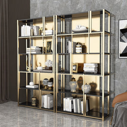 Metal Bookcase Display Shelf