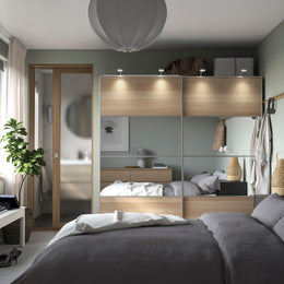 Sliding Door Wardrobe with Mirror