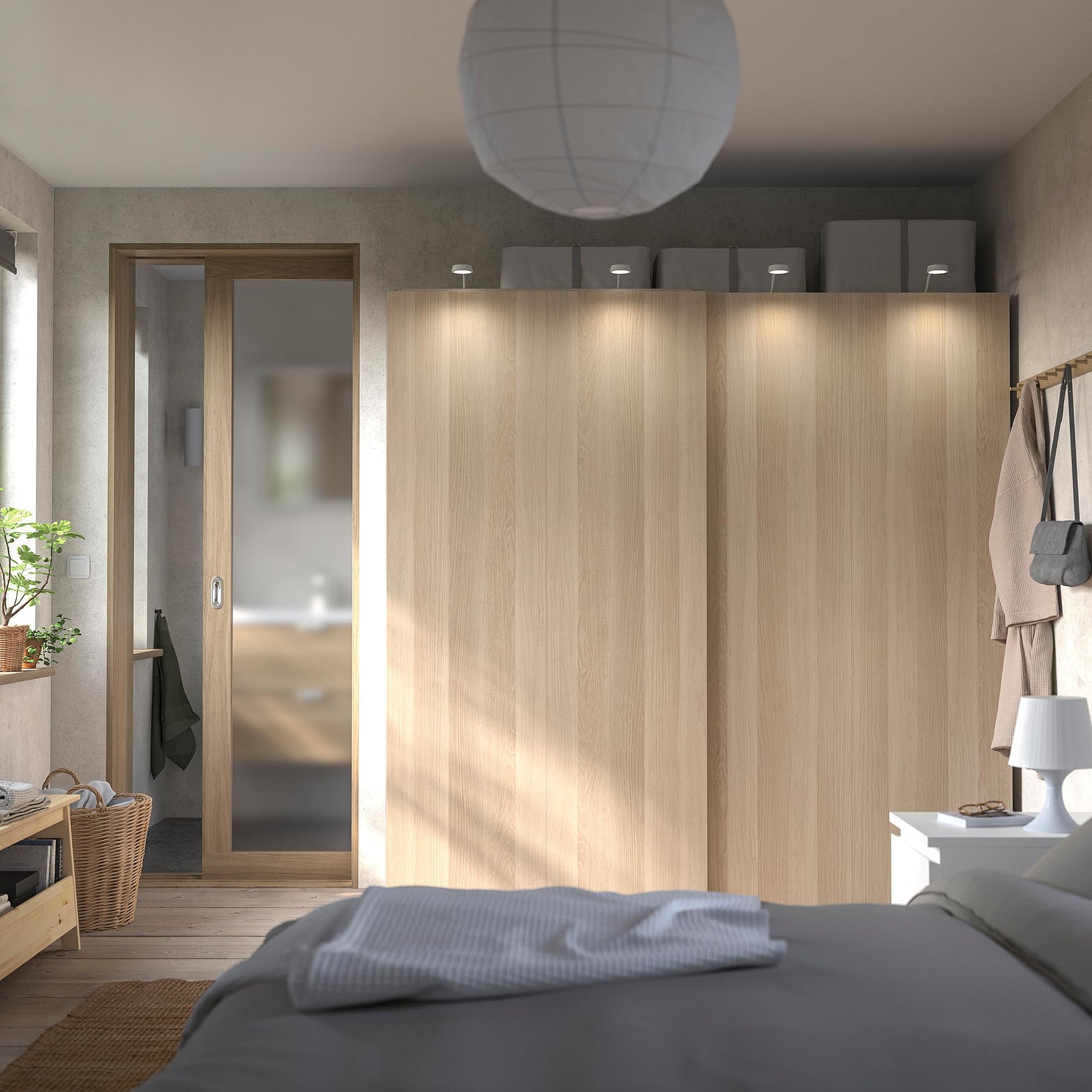 White Oak Wardrobe