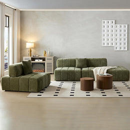 Modular Oversized Sectional Sofa with Chaise