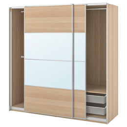 Sliding Door Wardrobe with Mirror
